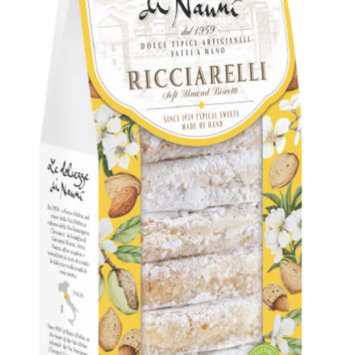 Almond soft cookies (Ricciarelli) - Le  Dolcezze Di Nanni 175g 