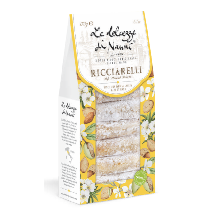 Almond soft cookies (Ricciarelli) - Le  Dolcezze Di Nanni 175g
