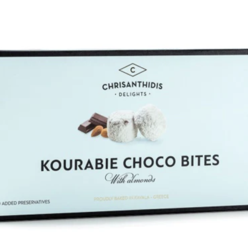 Kourabie Choco Bites with Almonds - Chrisanthidis 270g 