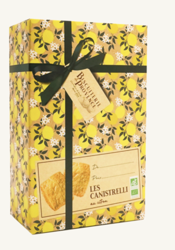 Lemon biscuits (Canistrelli) - Biscuiterie de Provence 90g 