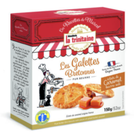 Galettes bretonnes pur beurre aux éclats de caramel au beurre salé- La Trinitaine 150g