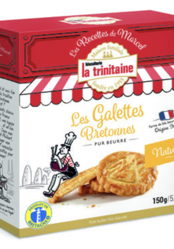 Pure butter Breton cookies - La Trinitaine 150g 