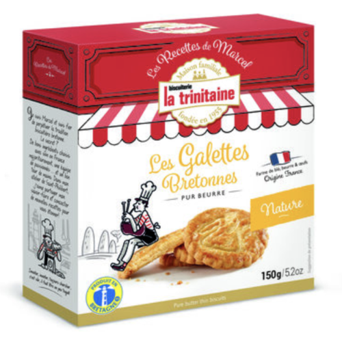 Galettes bretonnes pur beurre - La Trinitaine 150g 