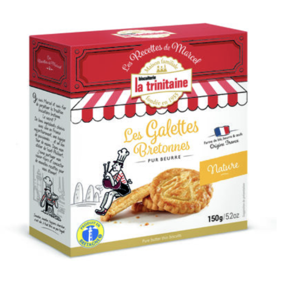 Galettes bretonnes pur beurre - La Trinitaine 150g