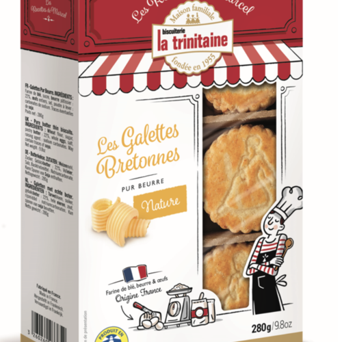 Galettes bretonnes pur beurre - La Trinitaine 280g 
