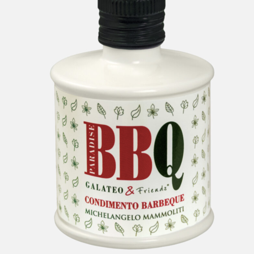 BBQ Paradise Condiment based on Extra Virgin Olive Oil, Spices and Herbs - Galateo 250ml 