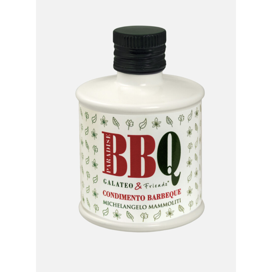 BBQ Paradise Condiment based on Extra Virgin Olive Oil, Spices and Herbs - Galateo 250ml