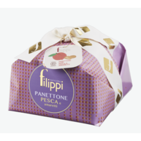 Peach and amaretti panettone - Filippi 500g