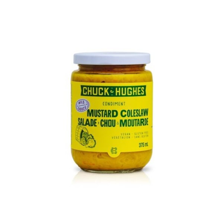 Sweet Mustard Coleslaw - Chuck Hughes 375ml