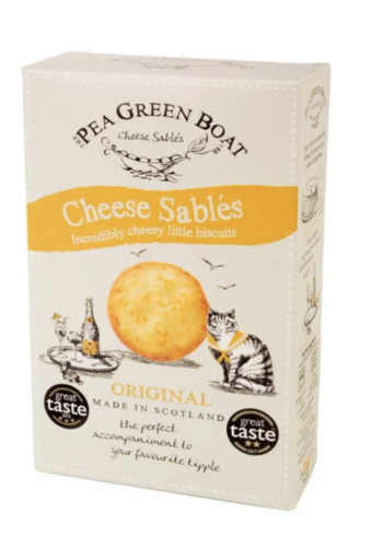Sablés au fromage original - Pea Green Boat 80g 