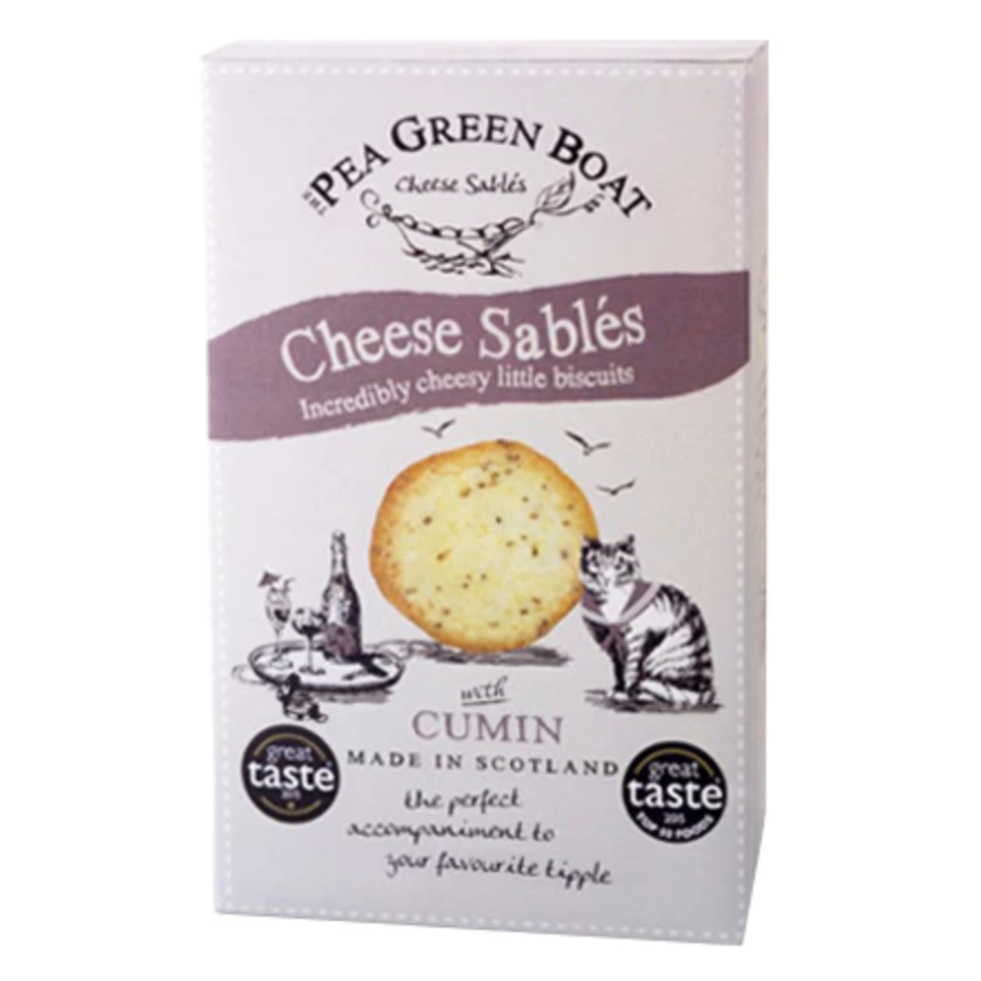 Sablés au fromage cumin - Pea Green Boat 80g