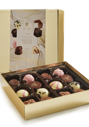 Boîte de chocolats assortis festif - Pralibel 190g 