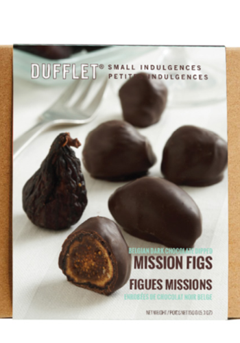 Dark Chocolate Dipped Figs - Dufflet 200g 