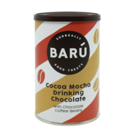 Cocoa Mocha Drinking Chocolate with Chocolate Coffee Beans - Barú 250g