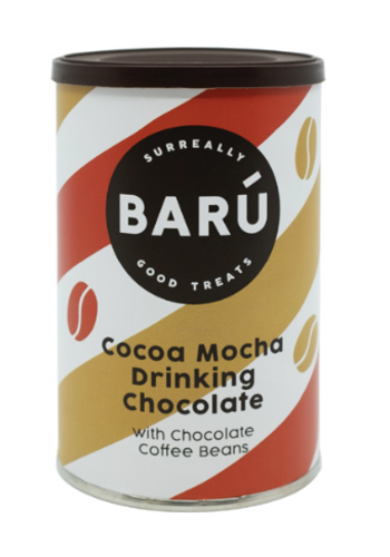 Cocoa Mocha Drinking Chocolate with Chocolate Coffee Beans - Barú 250g 