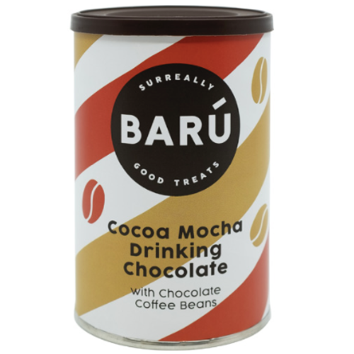 Cocoa Mocha Drinking Chocolate with Chocolate Coffee Beans - Barú 250g 