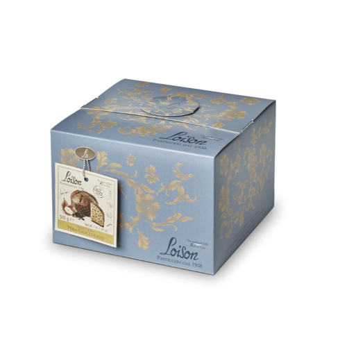Pear and chocolate panettone - Loison 600g 