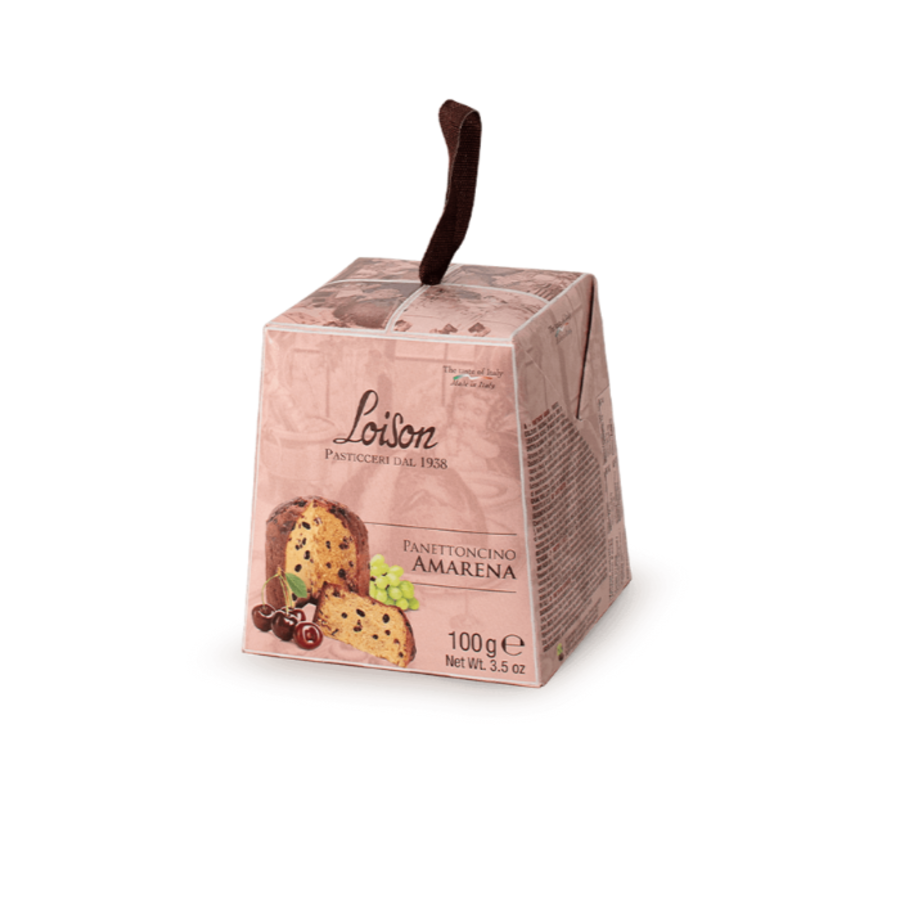 Panettoncino cerise amerena (mignon) - Loison 100 g