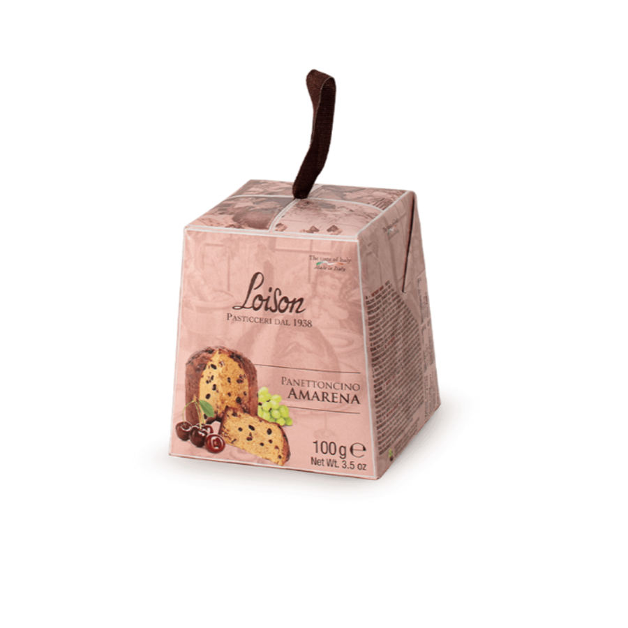 Panettoncino cerises griottes (mignon) - Loison 100 g