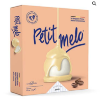 Marshmallows "petit melo" mocha with white chocolate - Vandenbulcke 155g