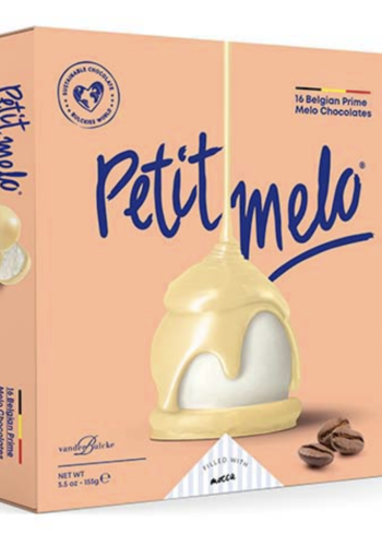 Guimauves « petit melo » mocca au chocolat blanc - Vanden Buclcke 155g 