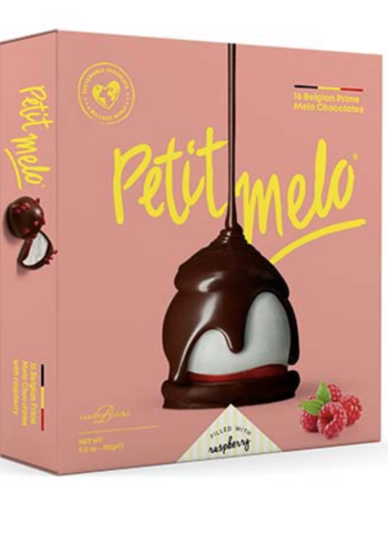 “Petit melo” marshmallows with raspberries and dark chocolate - Vanden Buclcke 155g 