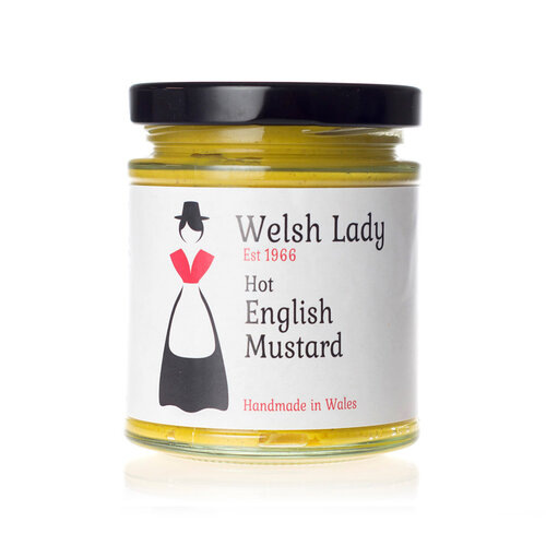 Hot English Mustard - Welsh Lady 170g 