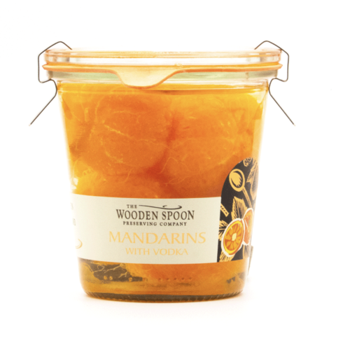 Whole mandarins with vodka and syrup - The Wooden Spoon 300g 
