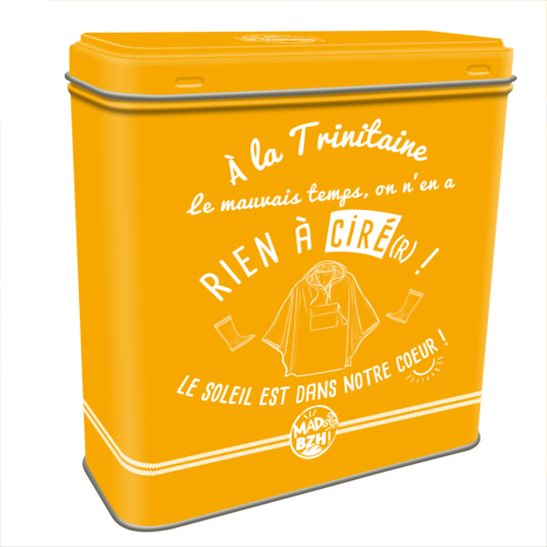 Biscuits bretons « Le mauvais temps » (boîte métal) - La Trinitaine 145g 