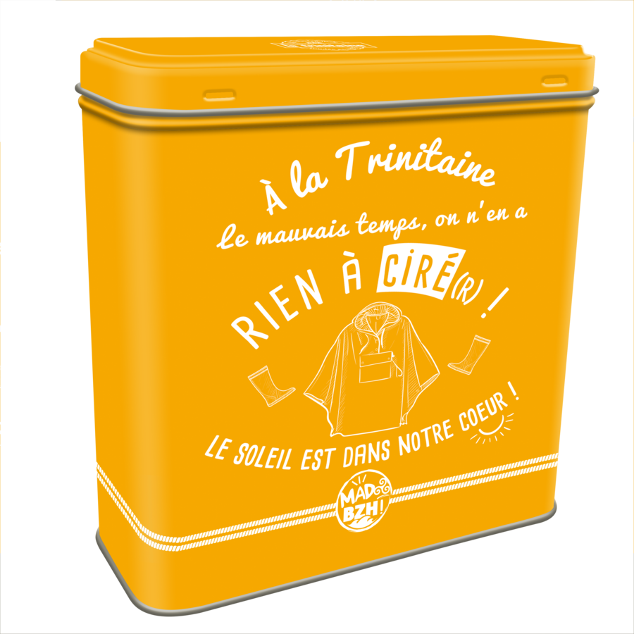 Biscuits bretons « Le mauvais temps » (boîte métal) - La Trinitaine 145g