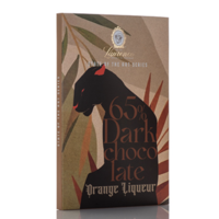 Chocolate bar with dark chocolate and orange liqueur (State of the art series) - Laurence 80g