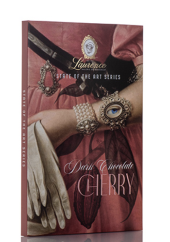 Chocolate bar with dark chocolate and cherries (State of the art series) - Laurence 80g 
