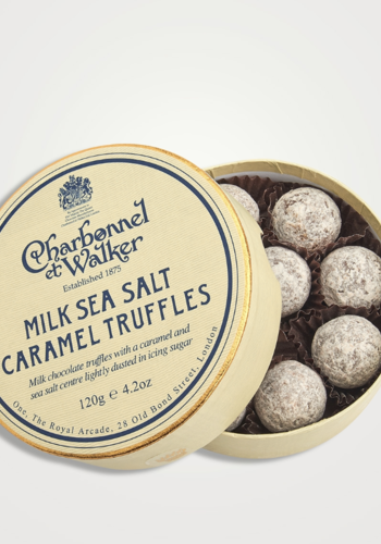 Milk Sea Salt Caramel Truffles - Charbonnel et Walker 105g 