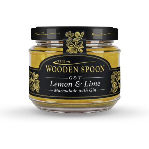 Marmelade de citron, lime et gin - The Wooden Spoon 227g 