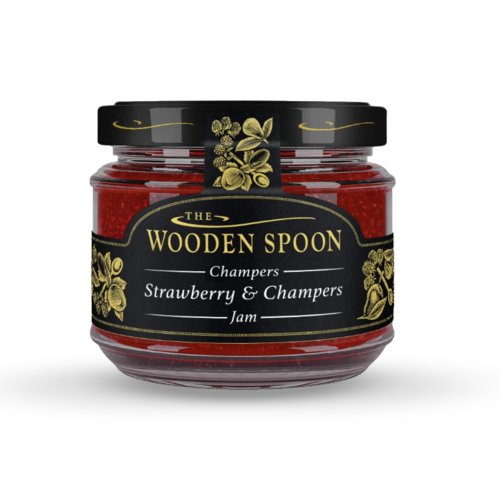 Confiture aux fraises et prosecco - The Wooden Spoon 227g 