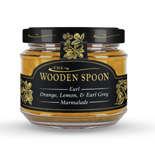 Sweet Orange, Lemon & Earl Grey Marmalade -  The Wooden Spoon 227g 