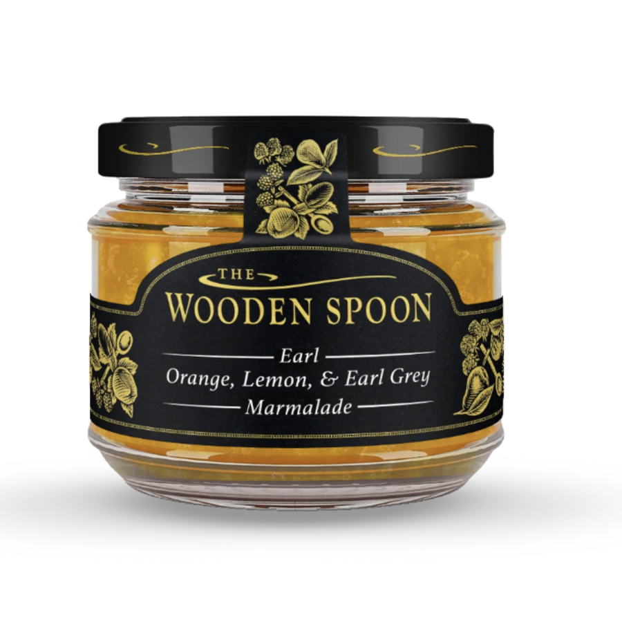 Sweet Orange, Lemon & Earl Grey Marmalade -  The Wooden Spoon 227g