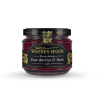 Confiture 4 fruits et rhum - The Wooden Spoon 227g
