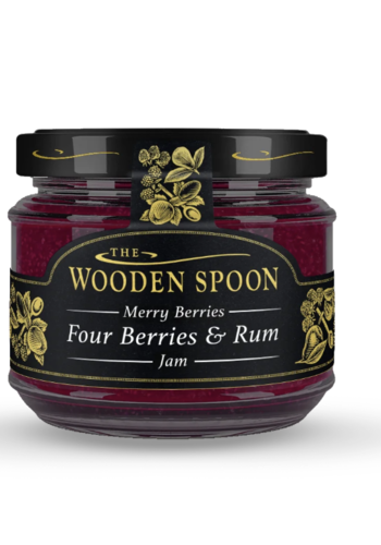Confiture 4 fruits et rhum - The Wooden Spoon 227g 