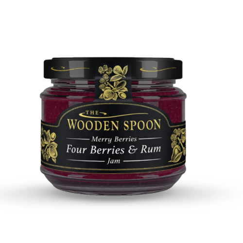 Confiture 4 fruits et rhum - The Wooden Spoon 227g 
