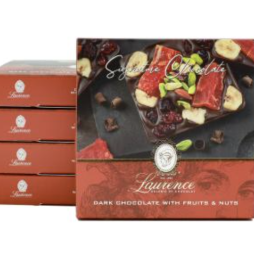 Dark chocolate with fruits and nuts (Signature) - Laurence 100g 