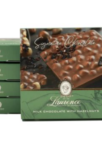 Milk chocolate and hazelnuts (Signature) - Laurence 100g 