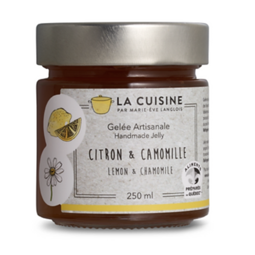 Lemon and chamomile jelly - La Cuisine par Marie-Ève Langlois 250ml 