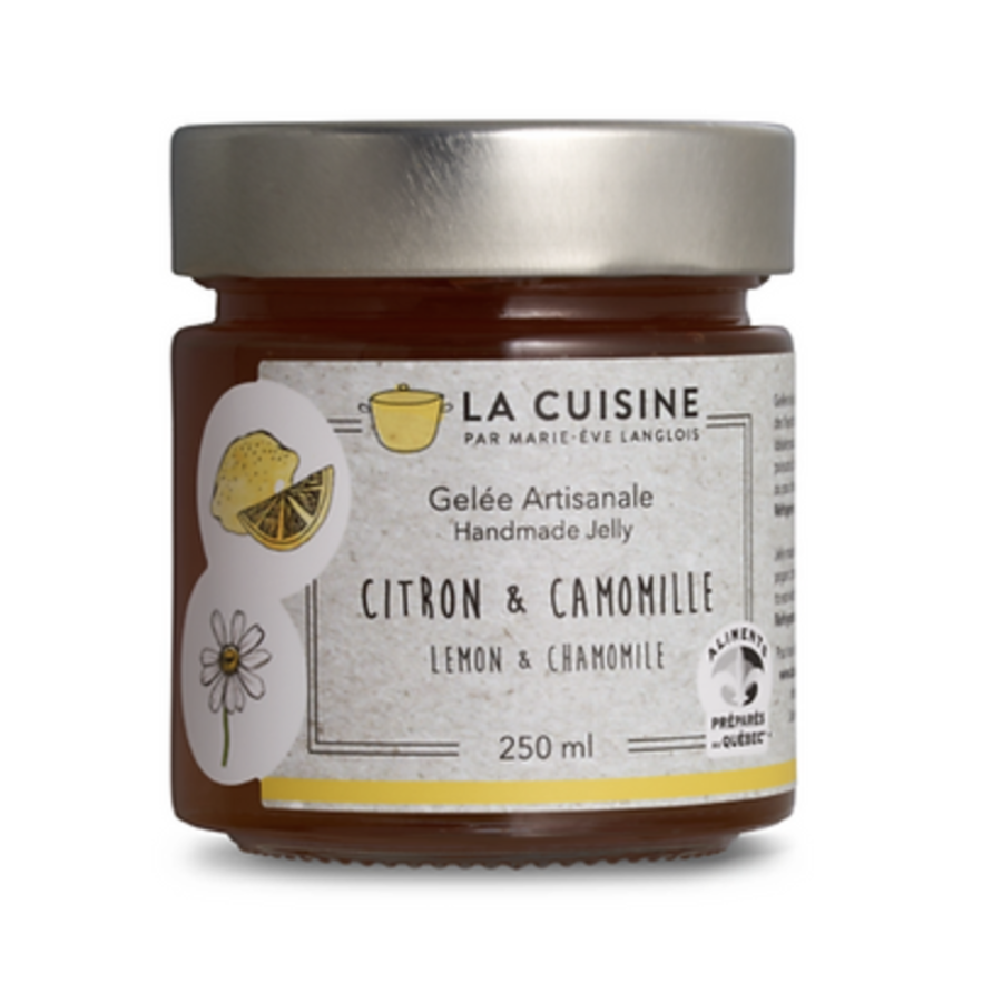 Lemon and chamomile jelly - La Cuisine par Marie-Ève Langlois 250ml