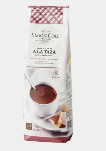 Chocolat chaud (Cacao 18% A La Taza  Barcelona) - Simon Coll 180g 