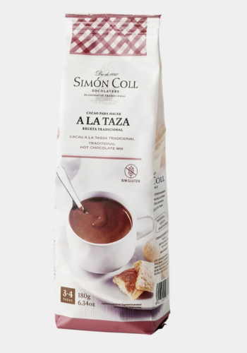 Traditional Hot Chocolate Mix (18% Cacao A La Taza)  - Simon Coll 180g 