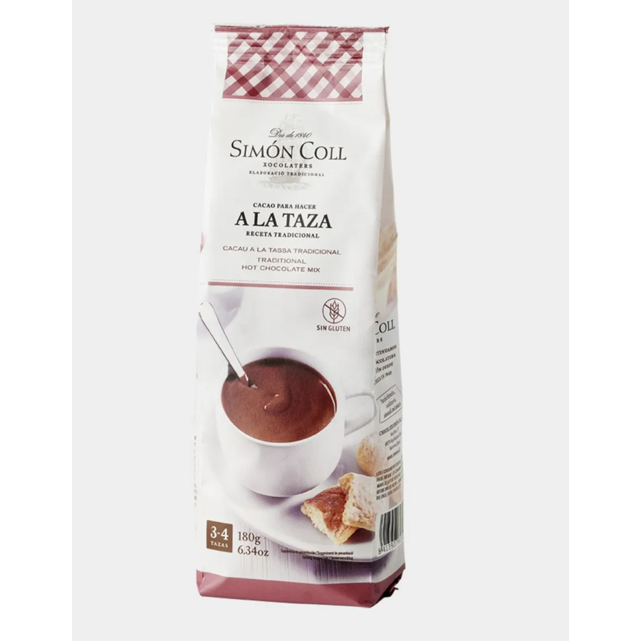 Traditional Hot Chocolate Mix (18% Cacao A La Taza)  - Simon Coll 180g