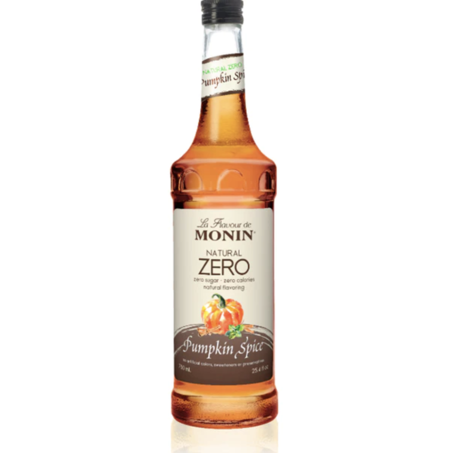 Sirop à la citrouille épicée (Zéro calories) - Monin  750ml