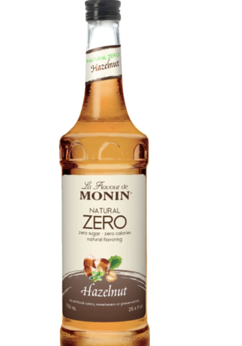 Hazelnut Syrup (Zero Calories) - Monin  750ml 