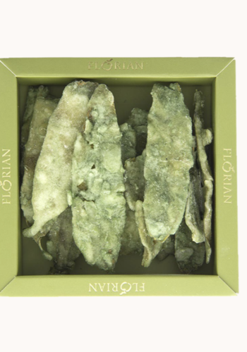 Crystallized verbena leaves - Confiserie Florian 80g 